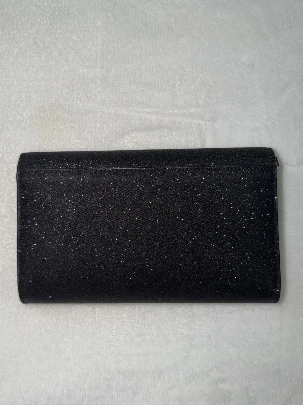 kate spade black sparkle wallet